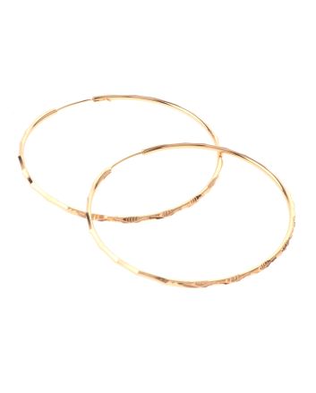 Gold Plated Hoop Earrings