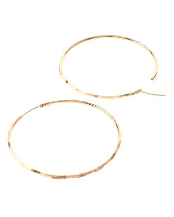 Gold Plated Hoop Earrings