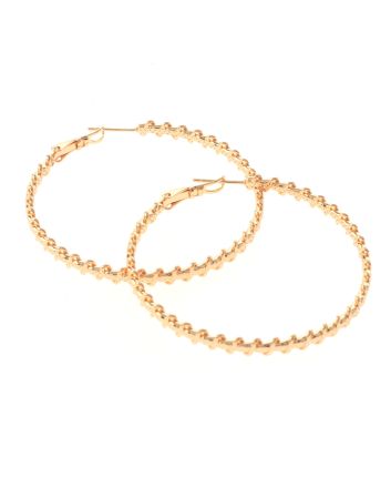 Gold Plated Hoop Earrings