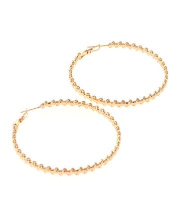 Gold Plated Hoop Earrings