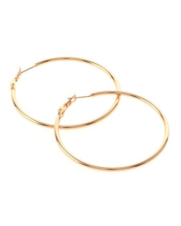 Gold Plated Hoop Earrings