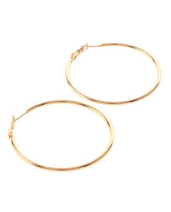 Gold Plated Hoop Earrings