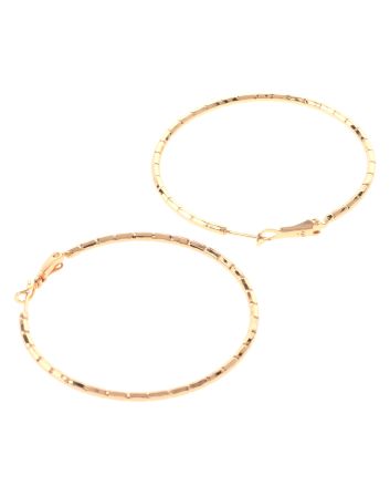 Gold Plated Hoop Earrings