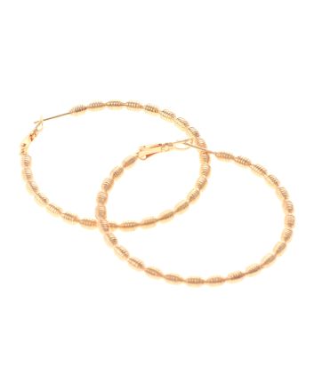 Gold Plated Hoop Earrings