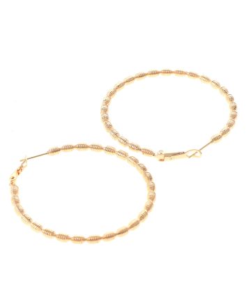 Gold Plated Hoop Earrings