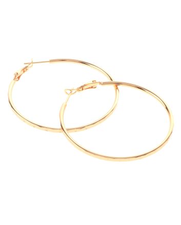 Gold Plated Hoop Earrings