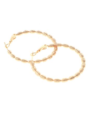 Gold Plated Hoop Earrings