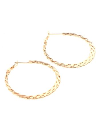 Gold Plated Hoop Earrings