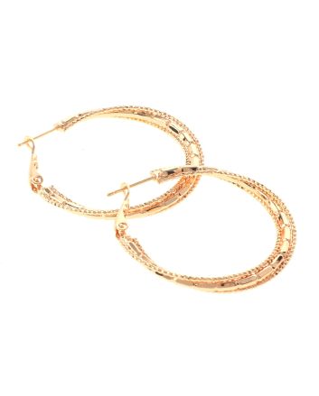 Gold Plated Hoop Earrings