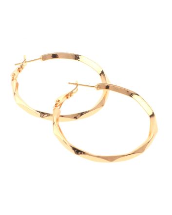 Gold Plated Hoop Earrings