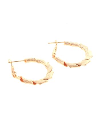 Gold Plated Hoop Earrings