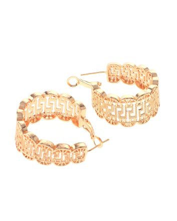 Gold Plated Hoop Earrings