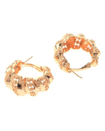 Gold Plated Hoop Earrings