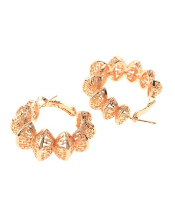 Gold Plated Hoop Earrings