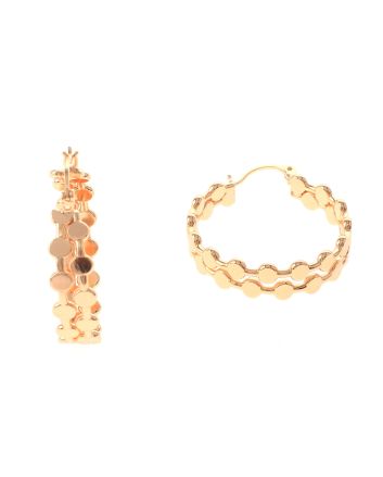 Gold Plated Hoop Earrings