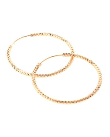 Gold Plated Hoop Earrings