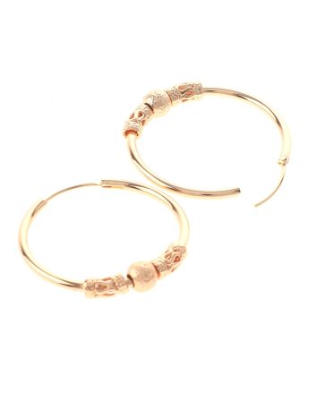 Gold Plated Hoop Earrings