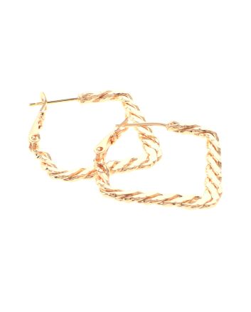Gold Plated Hoop Earrings