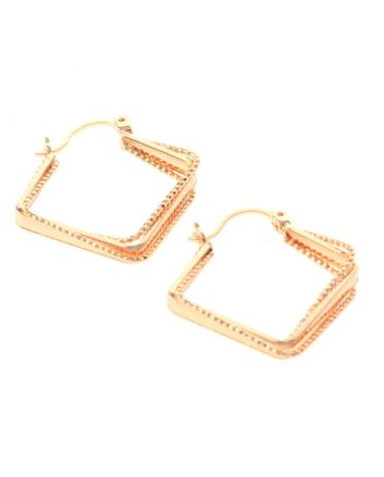 Gold Plated Hoop Earrings
