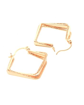 Gold Plated Hoop Earrings