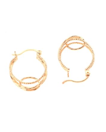 Gold Plated Hoop Earrings