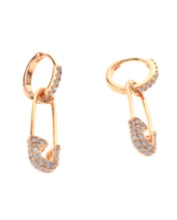 Gold Plated Drop Earrings