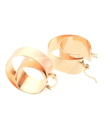 Gold Plated Hoop Earrings