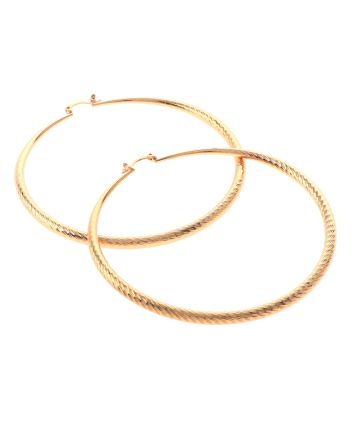 Gold Plated Hoop Earrings