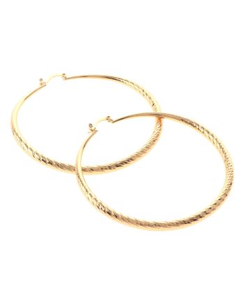 Gold Plated Hoop Earrings