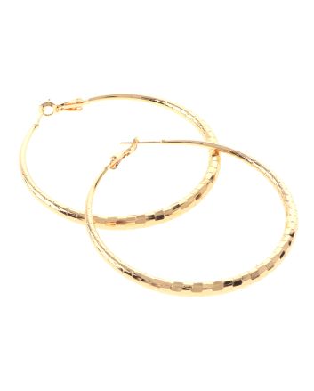 Gold Plated Hoop Earrings