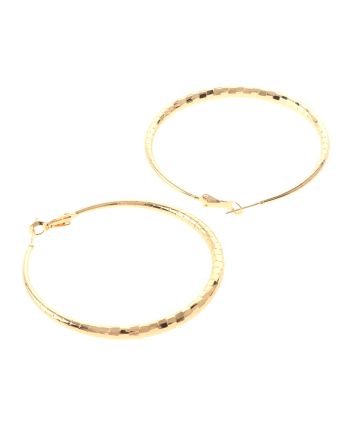 Gold Plated Hoop Earrings