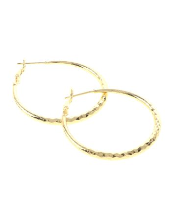 Gold Plated Hoop Earrings