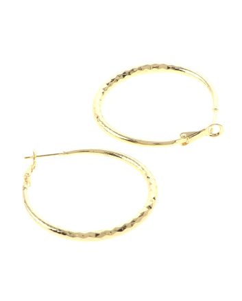 Gold Plated Hoop Earrings