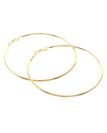 Gold Plated Hoop Earrings