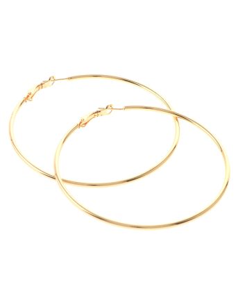 Gold Plated Hoop Earrings