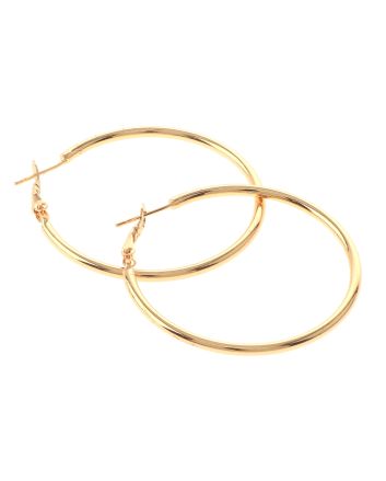 Gold Plated Hoop Earrings