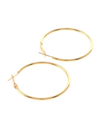 Gold Plated Hoop Earrings
