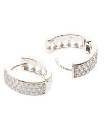 Silver Plated Stud Earrings