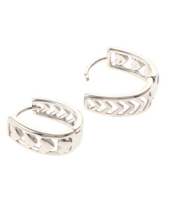 Silver Plated Stud Earrings