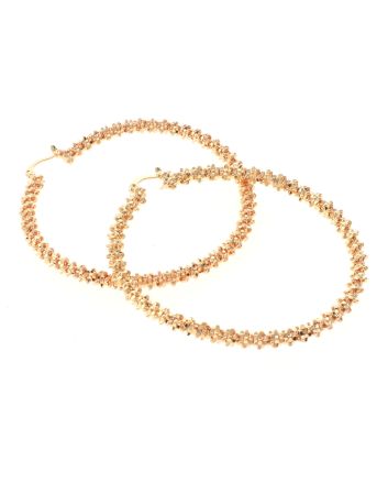Gold Plated Hoop Earrings