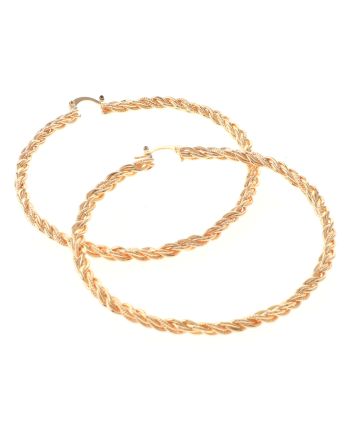Gold Plated Hoop Earrings