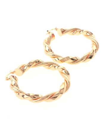 Gold Plated Hoop Earrings