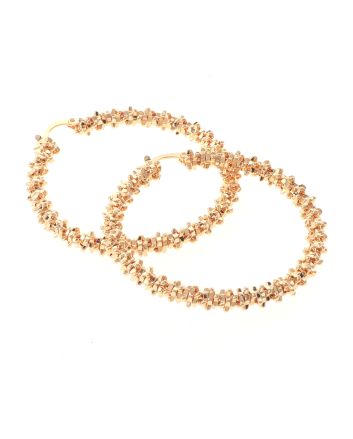 Gold Plated Hoop Earrings