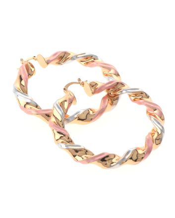 Gold Plated Hoop Earrings
