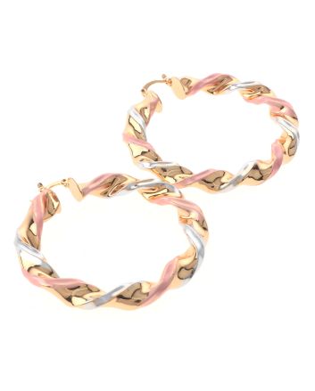 Gold Plated Hoop Earrings