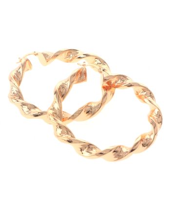 Gold Plated Hoop Earrings
