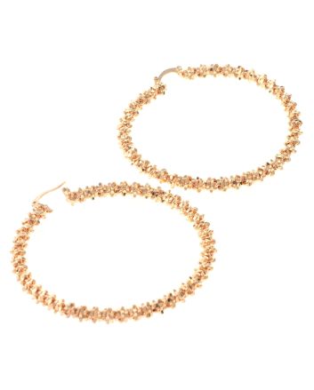 Gold Plated Hoop Earrings