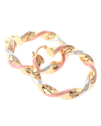Gold Plated Hoop Earrings