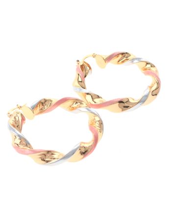 Gold Plated Hoop Earrings