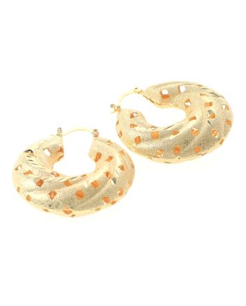 Gold Plated Drop Earrings